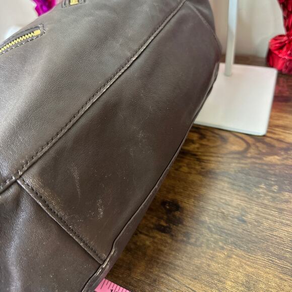 MICHAEL KORS Brown Matilda Shoulder Tote - Picture 5 of 11